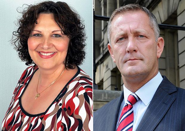 Tracey Cheetham and Shaun Wright